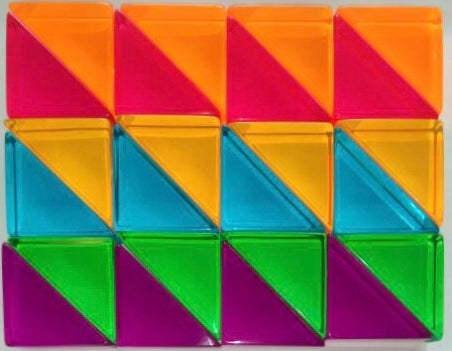 Lucite Triangles (large)