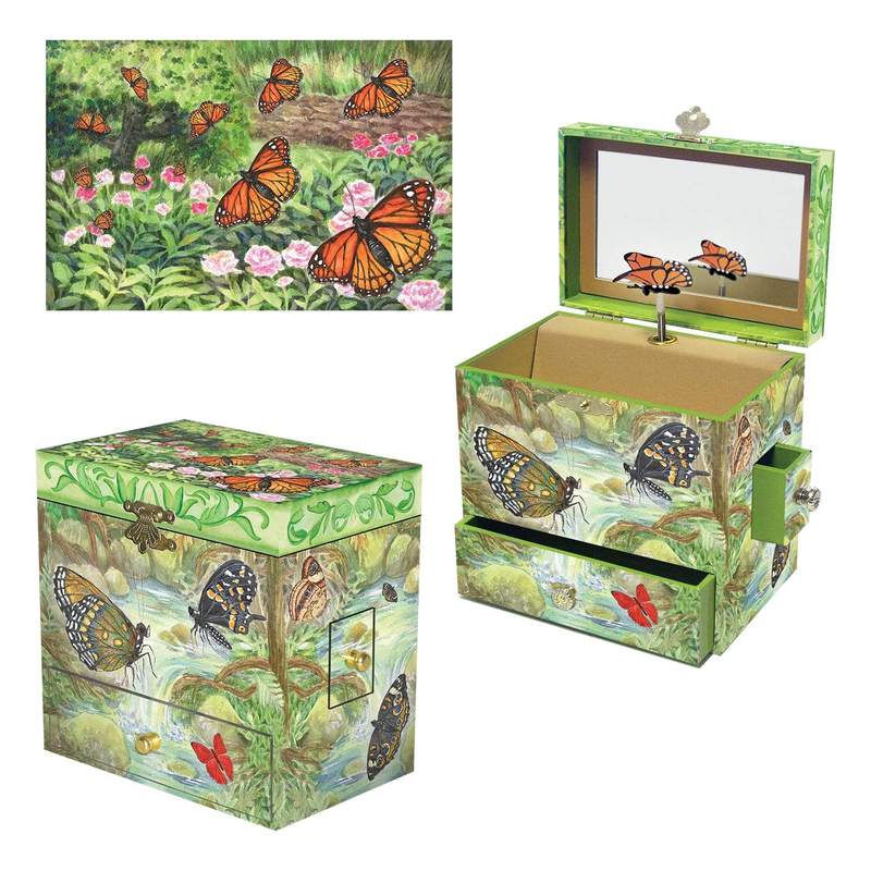 Jewellery Box (Music Box) butterfly