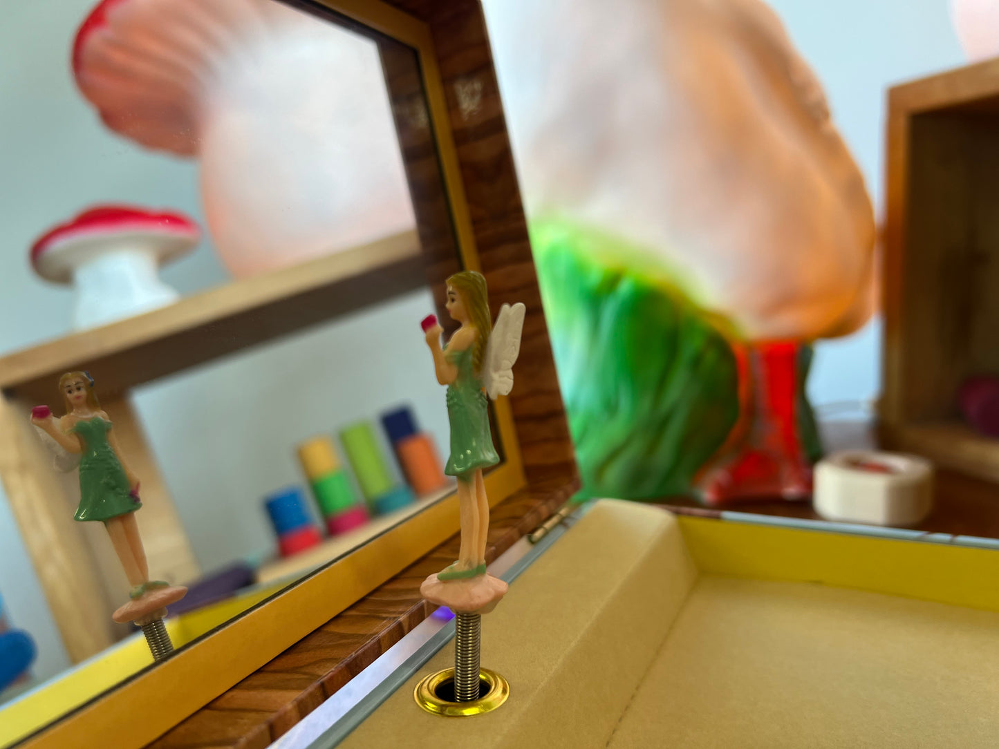 Jewellery Box (Music Box) Owl Travellers