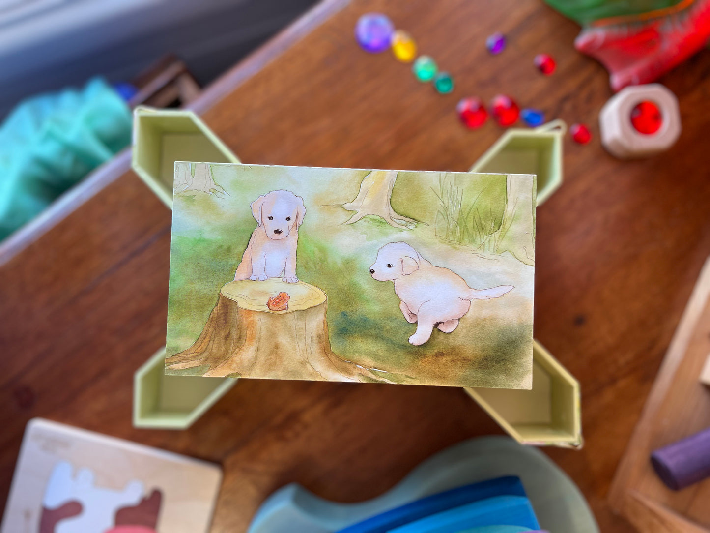 Jewellery Box (Music Box) Puppy Love