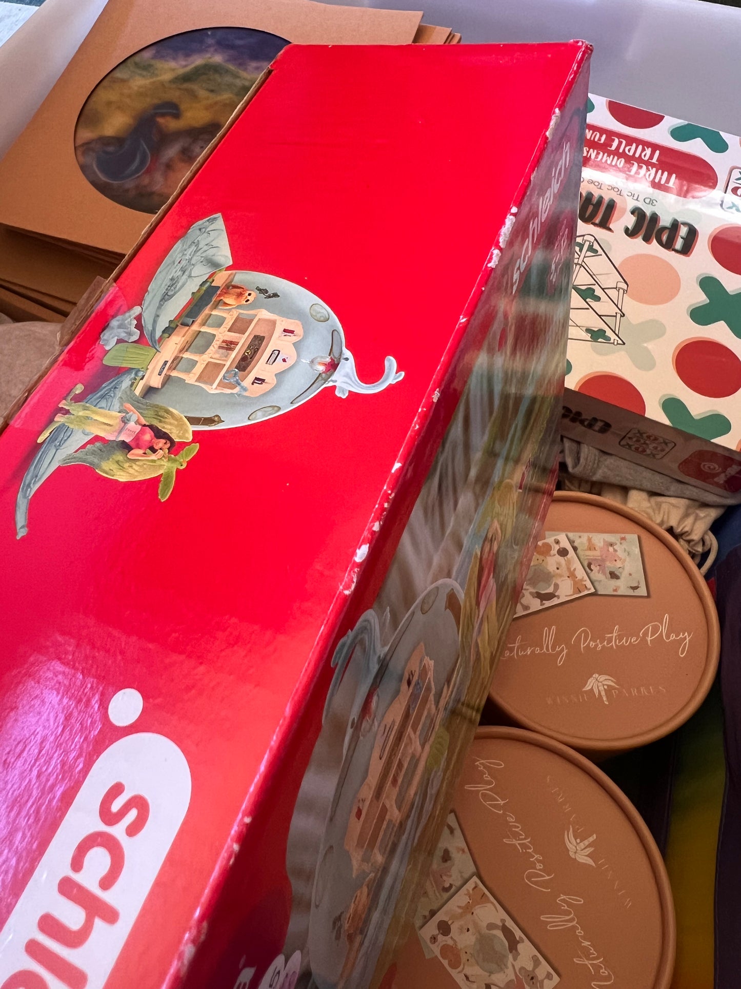 Damaged Box - Schleich Bayala - Mystic Library Blossom