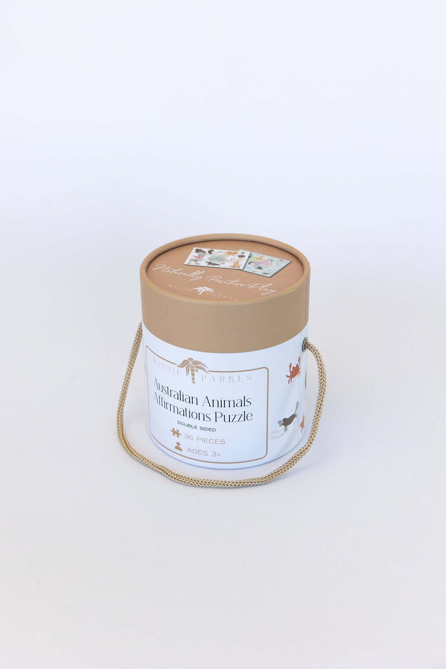 Australian Animals Affirmations Puzzle - Double Sided