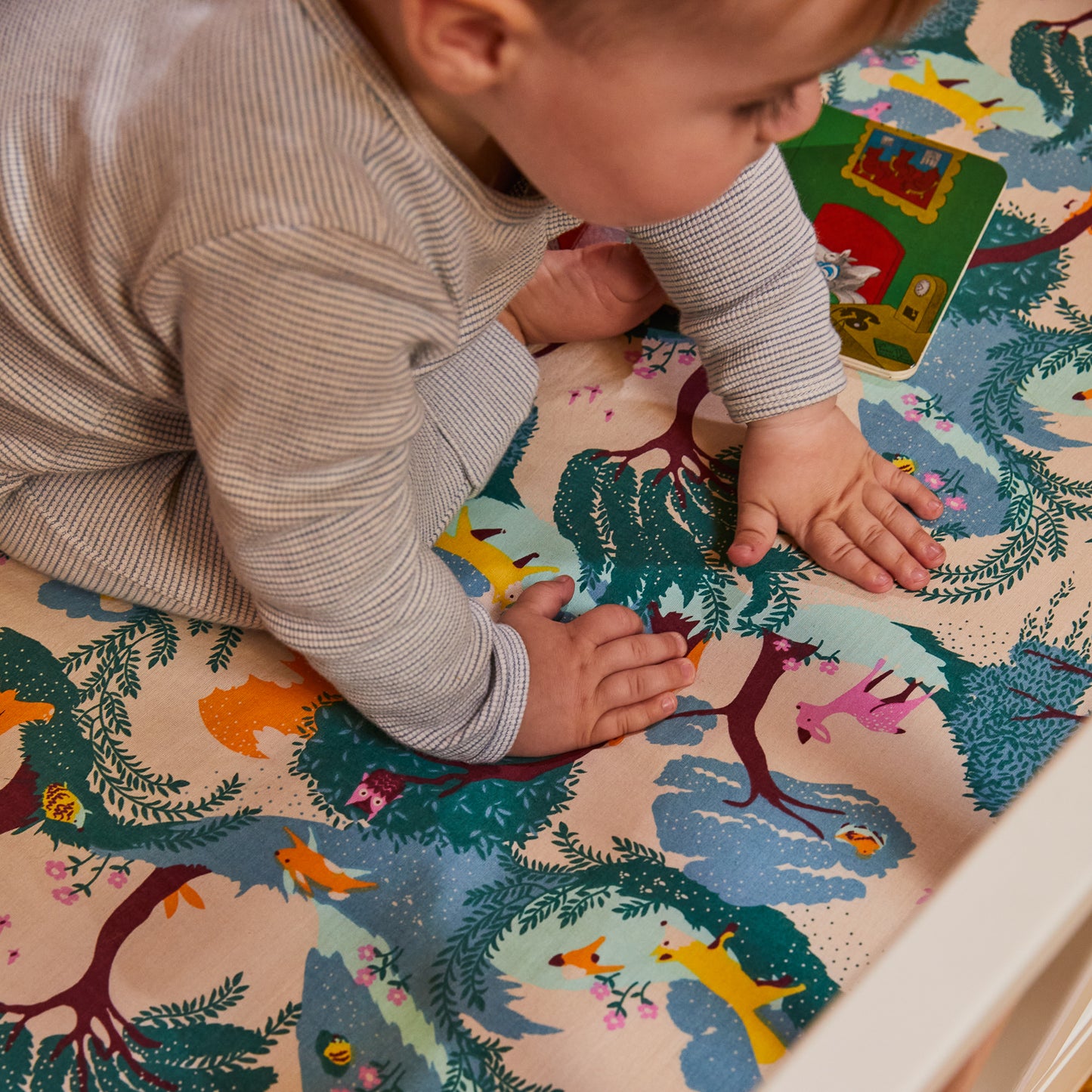 Jarvis | Cotton Cot Sheet