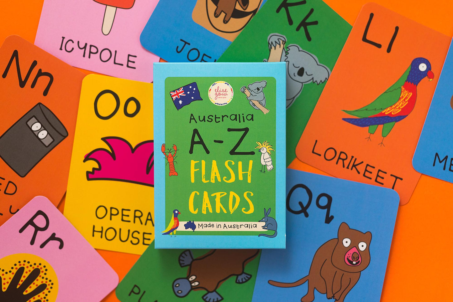 Australia A-Z Alphabet Flash Cards