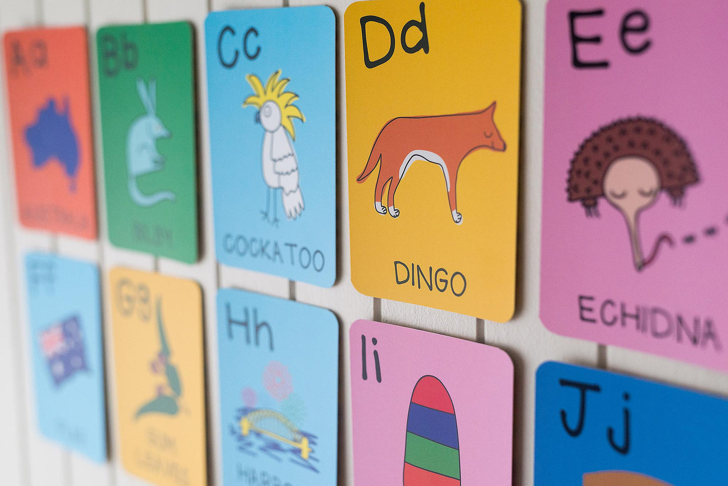 Australia A-Z Alphabet Flash Cards